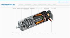 Desktop Screenshot of motorcontinua.es